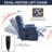 Lift Recliner Chair Heat Massage Dual Motor Infinite Position Up To 350 LBS Large Electric Power Lift Recliners With Power-Remote, Medium-Firm And Heavy Duty-1445135649