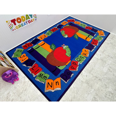 KidCarpet.com Book It Classroom Rug, 6'x8'6" Rectangle