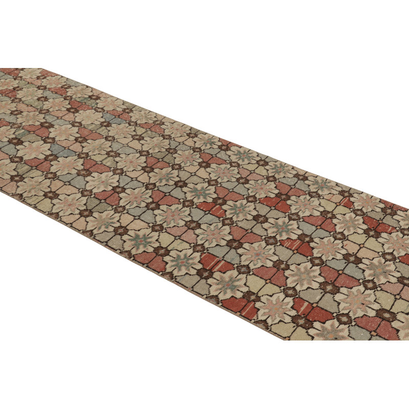 Vintage One-of-a-Kind 2'7X9'5 Hand Knotted Area Rug