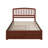 Starkington Solid Wood Platform Bed with Panel Footboard and Trundle-96140396-133082212