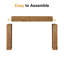 Console en bois massif de 63 po Adairsville