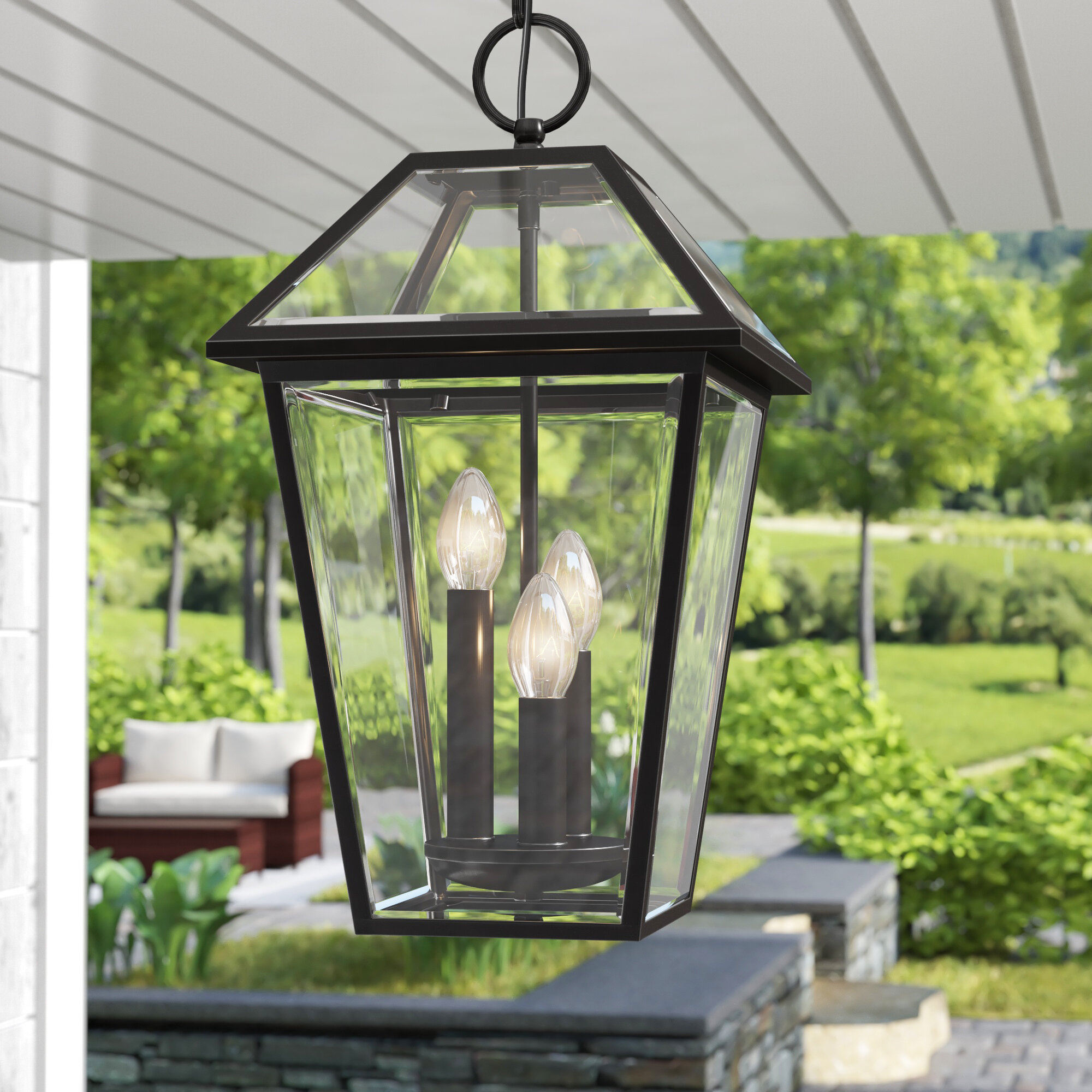 Sand & Stable Malia Outdoor Hanging Lantern & Reviews