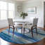 Tapis bleu intérieur / extérieur lavable à la machine Christain ACN1282-109532103