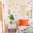 Retro Floral Removable Wall Decals