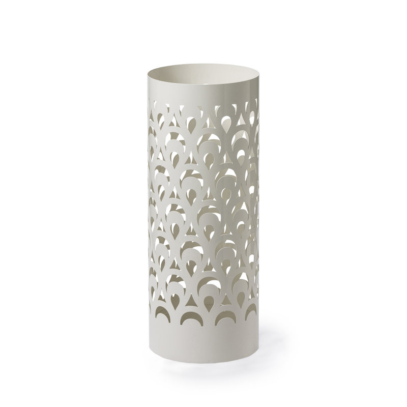 Hofmann Metal Freestanding Umbrella Stand, White