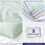 Ensemble de taie d'oreiller 100% coton américain en lin doux (respirant) de qualité hôtel-129538063-129538067