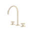 Amahle Widespread Bathroom Faucet with C-Spout-1172380974