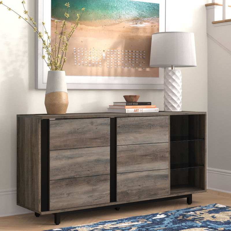 Candence 60'' Sideboard, Gray Wash
