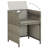 Patio Dining Set 3 Piece with Cushions Seat-1237287539
