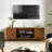 Iasiah 72" W Solid and Manufactured Wood TV Stand for TVs up to 78" -500055096