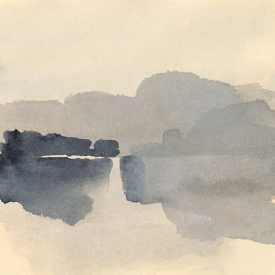 " Inky View II " by Victoria Barnes