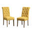 Habit Solid Wood Tufted Parsons Dining Chair, Set Of 2-831778637