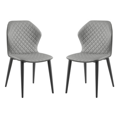 Chaise d'appoint en cuir Olivia