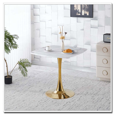 Table de salle à manger 31,5 "SquareTulip