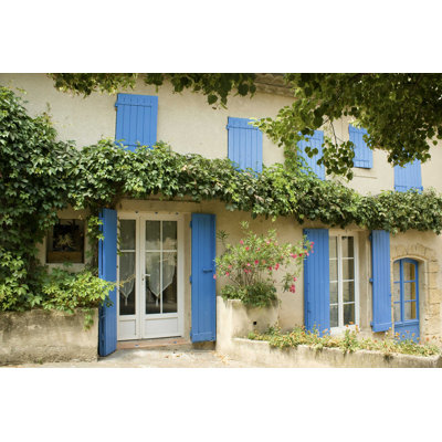Maison française - photographie sur toile tendue