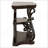 Gretta Merlot 2-Shelf Sofa Console Table
