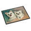 Tapis de porte pour l’extérieur antidérapant chihuahua the siblings-16654180