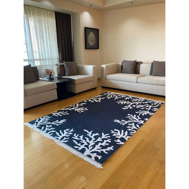 Tapis Lao avec envers antidérapant, Carré 5 pi 3 po x 5 pi 3 po