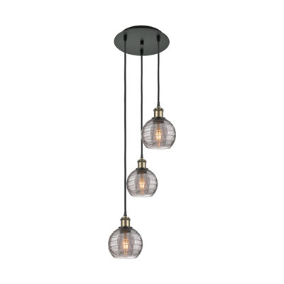Luminaire suspendu 3 lumières Ellington