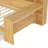 Wooden Full Size Daybed With Storage Shelves, Multi-Functional Bed With Two Storage Drawers And  Study Desk-459859630