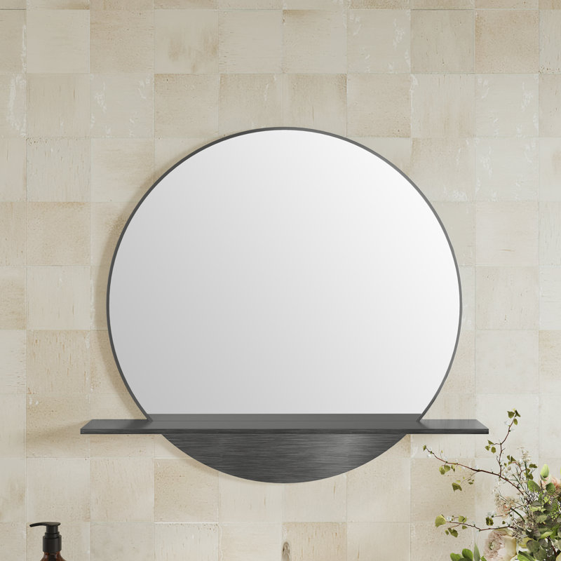 Miroir plateforme 24 po, Fer moderne