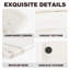 Guein Rectangle Natural Marble Tray-1271705256
