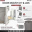 Rev-A-Shelf Poubelles escamotables, gris, 54WC-1527SC-17-1-101820385-101820387-101820388