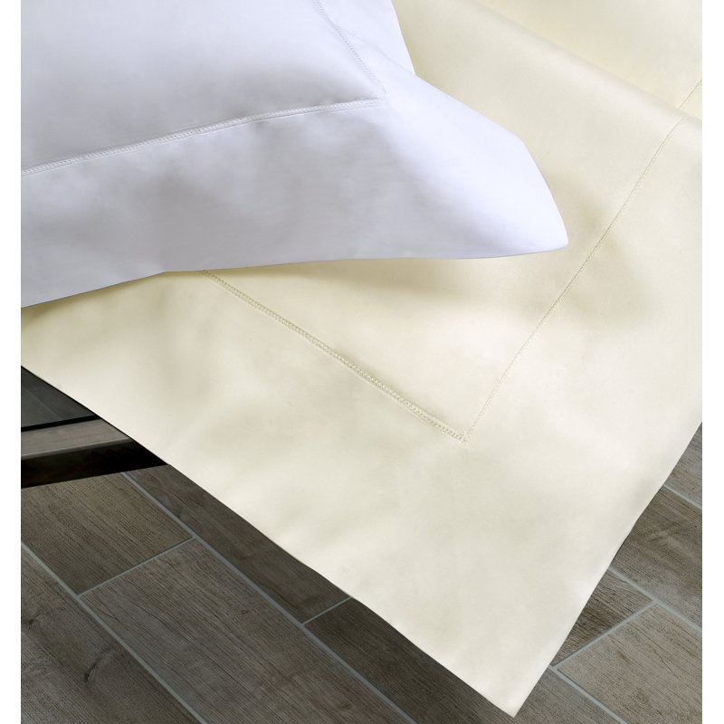 Splendido Sateen Pillow Case, Standard, Ivory