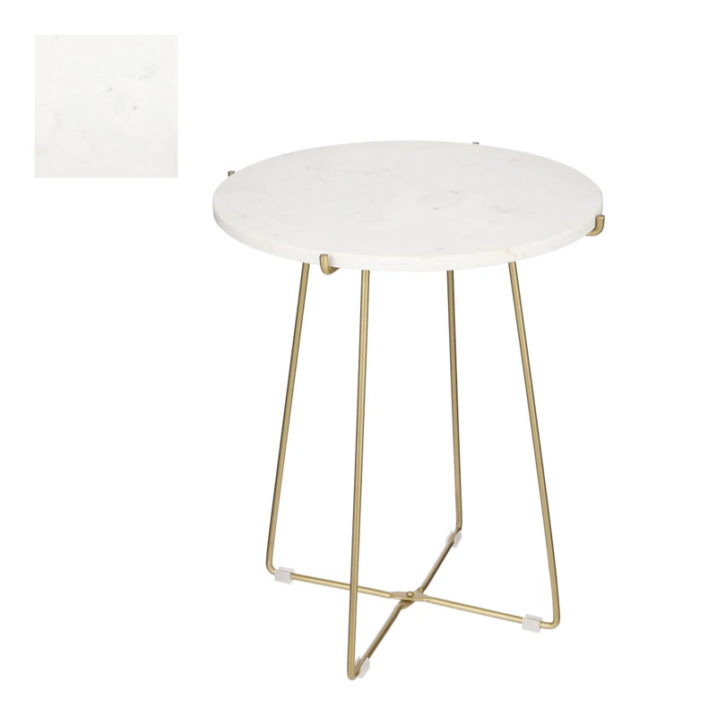 Alec Cross Legs End Table