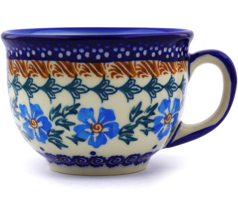 Tasse à thé bleuet