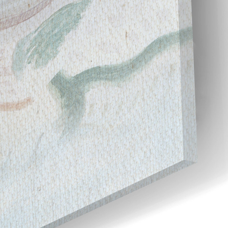 Art mural en verre épique «Mountains By The Sea 1» par Grace Popp, 12 po x 16 po