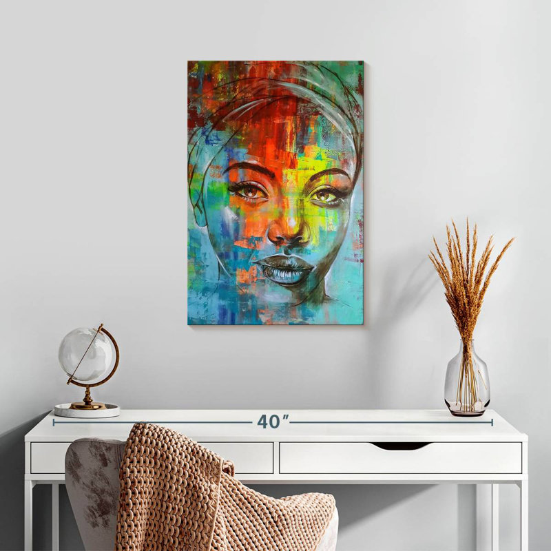 Leisha Chaba She Knows, 24" H x 16" W