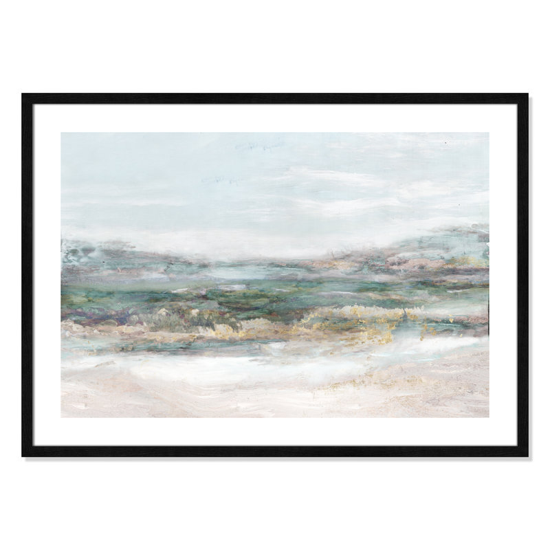 Lori Dazzling by Matina Theodosiou - Painting Print on Canvas, White, 25.5" H x 35.5" W x 0.75" D