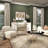 Ashely Aaluminum metal fireplace screen measures 35L x 10W x 33.5H inches, and weighs 15.5 lbs-1066183321
