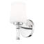 Meuble-lavabo chromé 1 lumière 5,25 po Kinzie-123223013