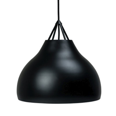 1 - Light Black Single Pendant