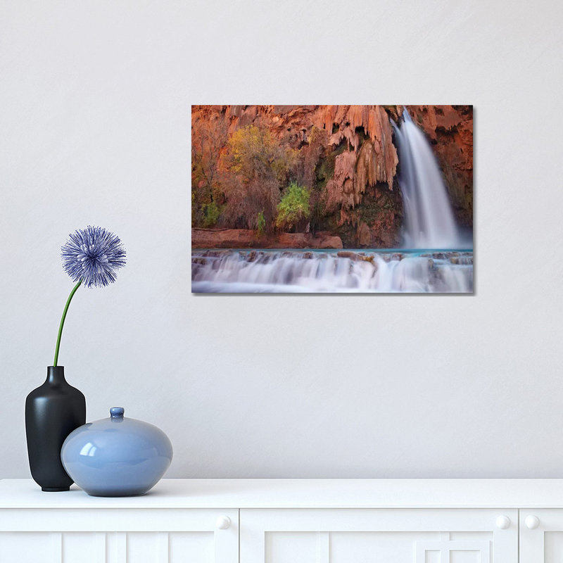 Havasu Falls, Grand Canyon, Arizona I 1 Piece Wrapped Canvas Wall Art, 30.48 cm H x 45.72 cm W