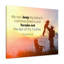 The Law Of Thy Mother Proverbs 6:20 - Wrapped Canvas Print-1570961149