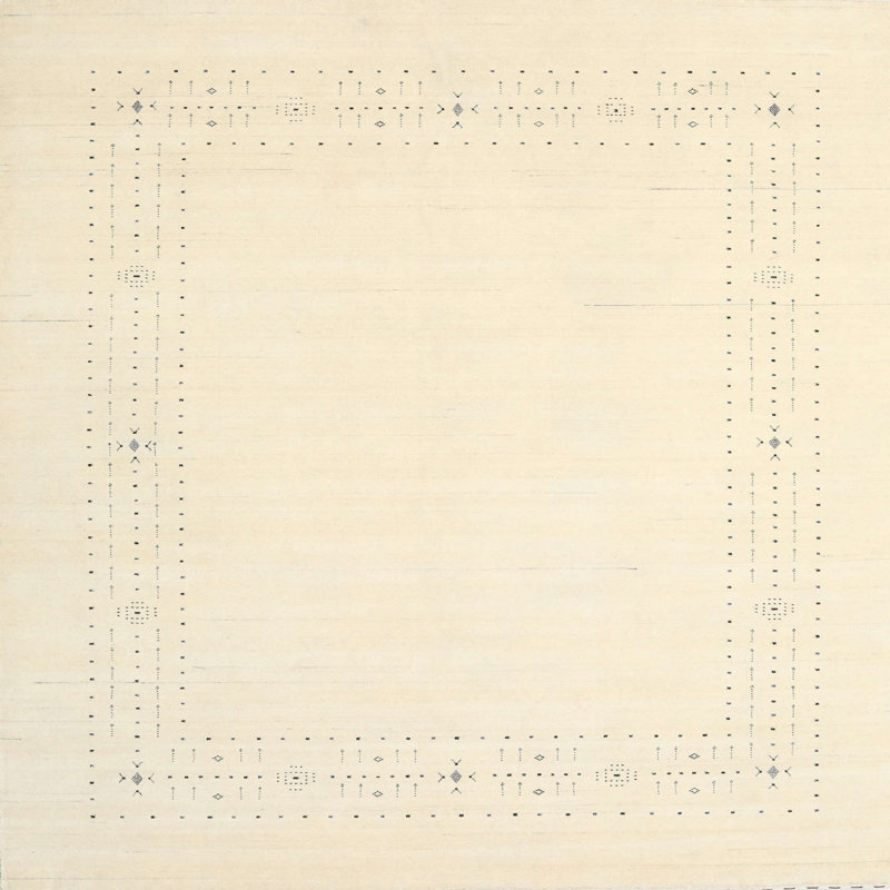 Tapis contemporain Contemporary, Carré 7 pi