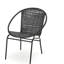 Fauteuil de chambre luxueux, fauteuil simple de luxe