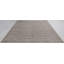 Hand Knotted Striped Area Rug in Beige
