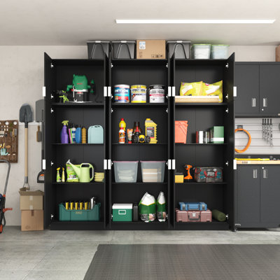 94.5"W 90.6"H Garage Storage Cabinet