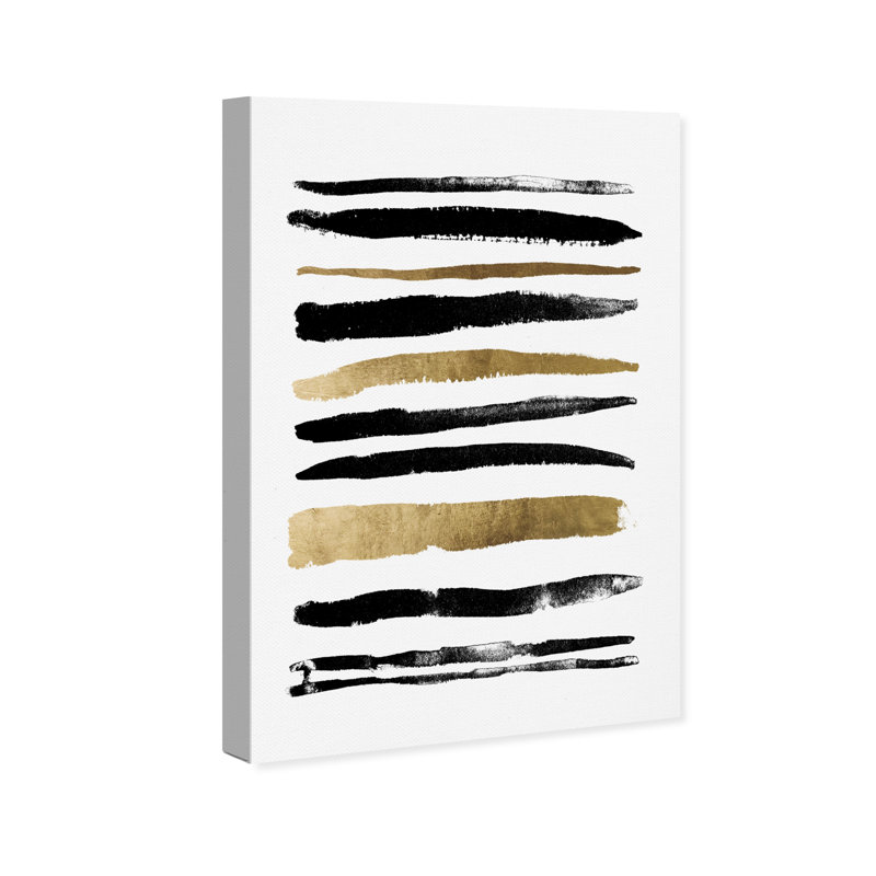 «Get in Line», impression, Toile tendue, H 30 po x l 20 po x P 2 po