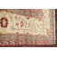 Tapis de la surface en laine rouge/bourgogne 8 pi 8 po x 13 pi 7 po one-of-kind main-noué la new age Batson