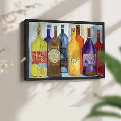 Vive La Bourgogne -Framed Print - Restickable