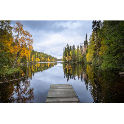 Autumn Landscape - Wrapped Canvas Print
