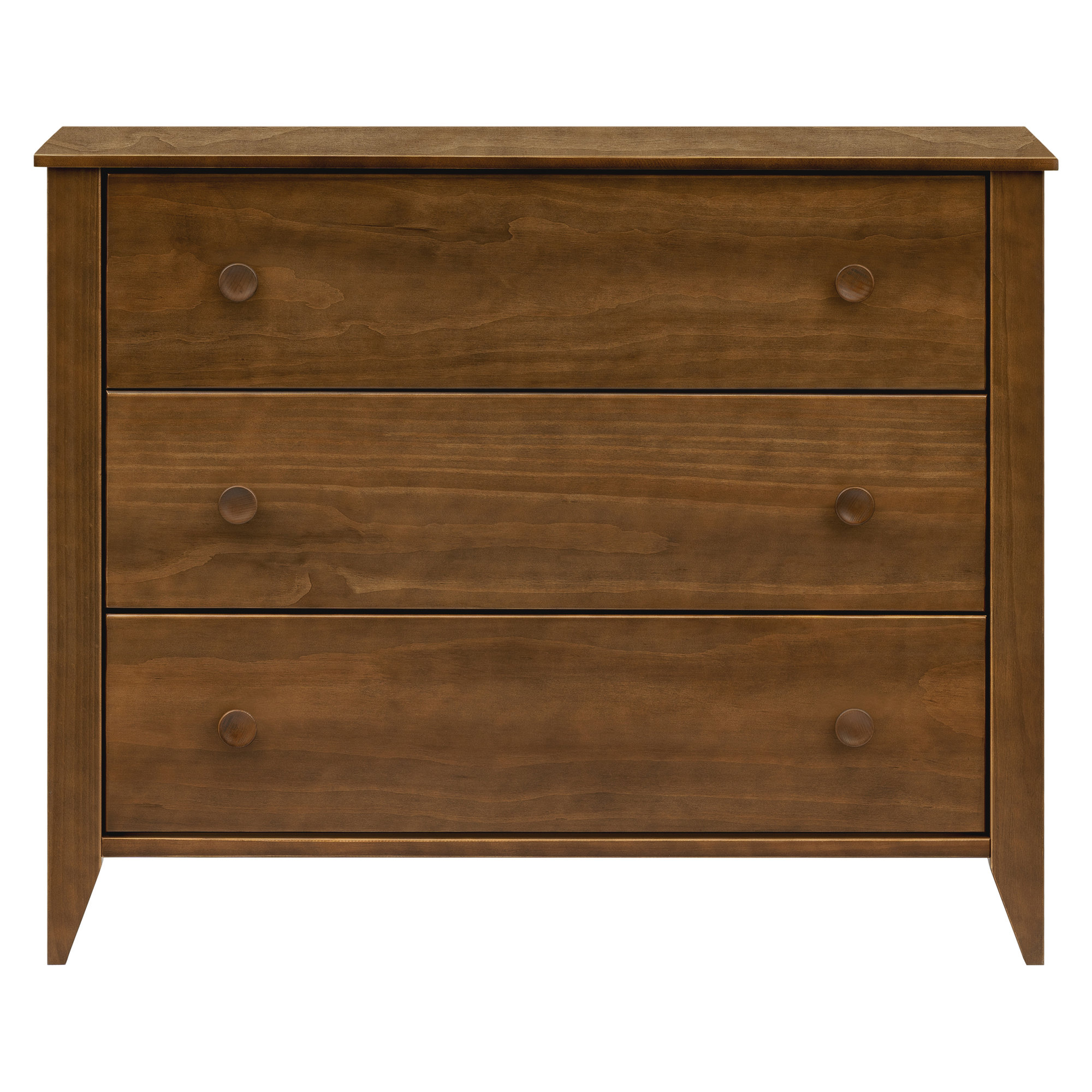 Sprout 3 Drawer Changer Dresser, Natural Walnut