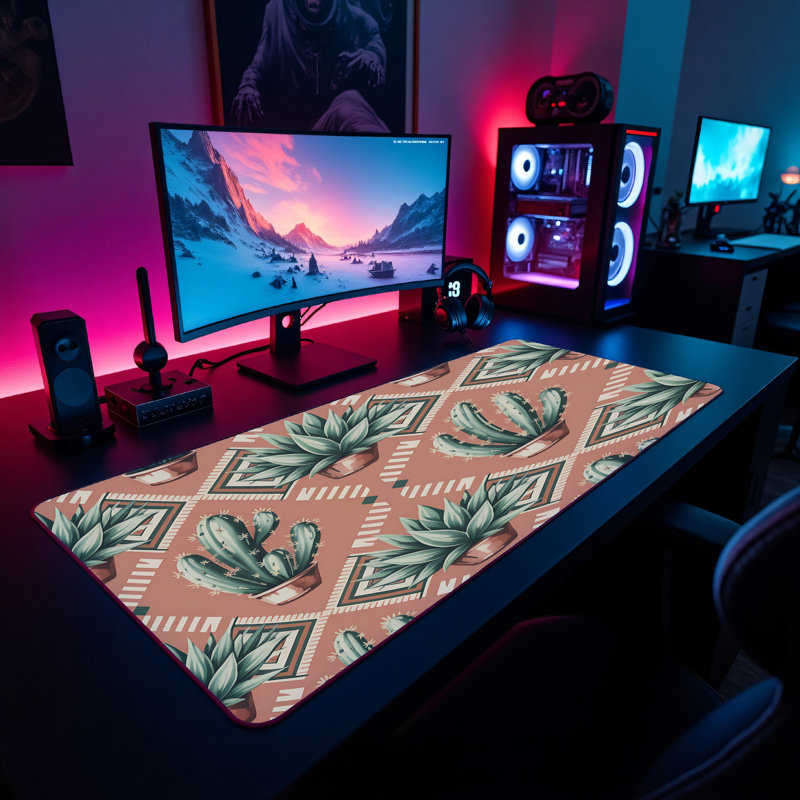 Polyester Desk Pad, 31.5x15.5