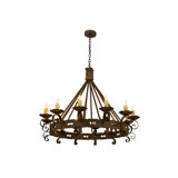 Wirksworth 12 - Light Chandelier