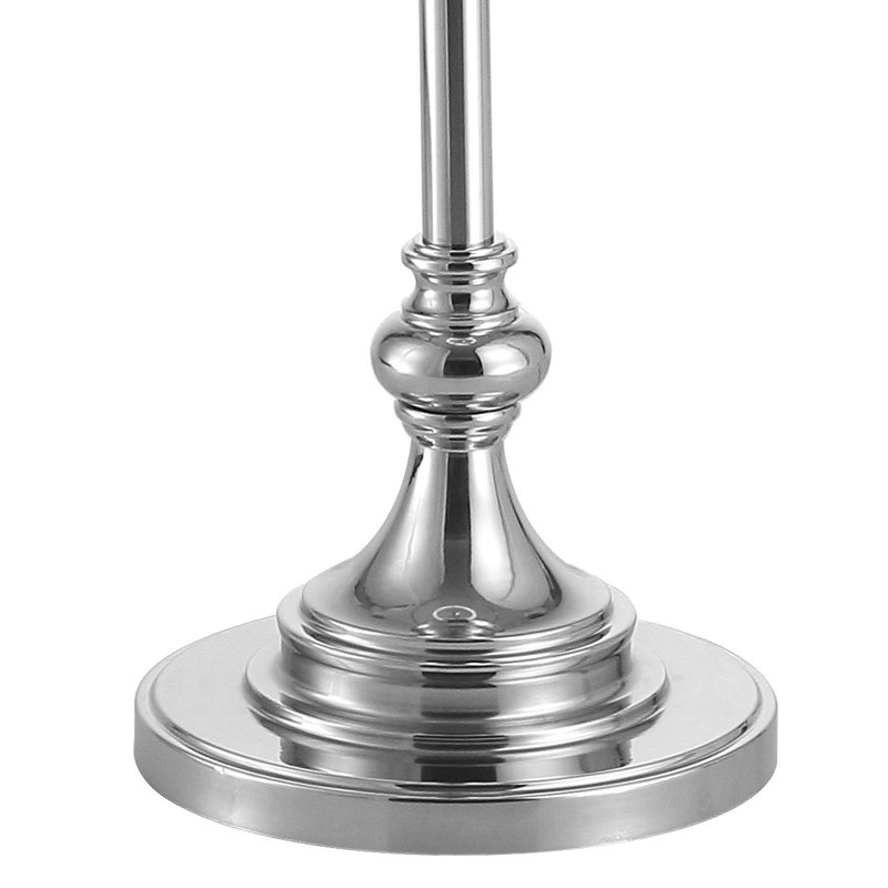 Waldenburg 60'' Tray Table Floor Lamp, Chrome